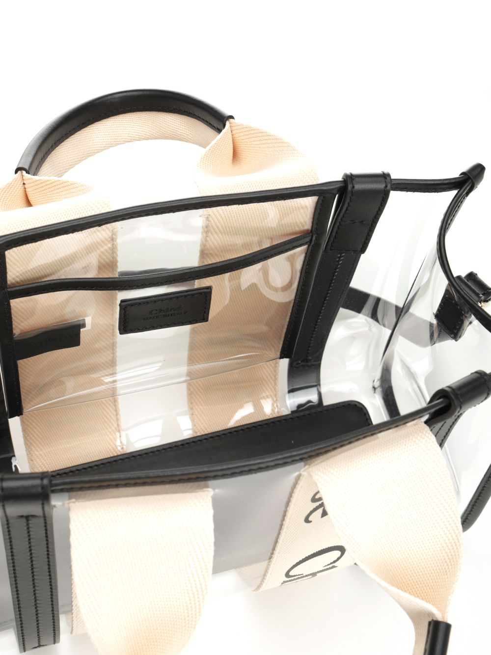 Chloe' Woody Handbags - White | 3fe489cd7139e93937f08cc9ae5ed796da2c4412
