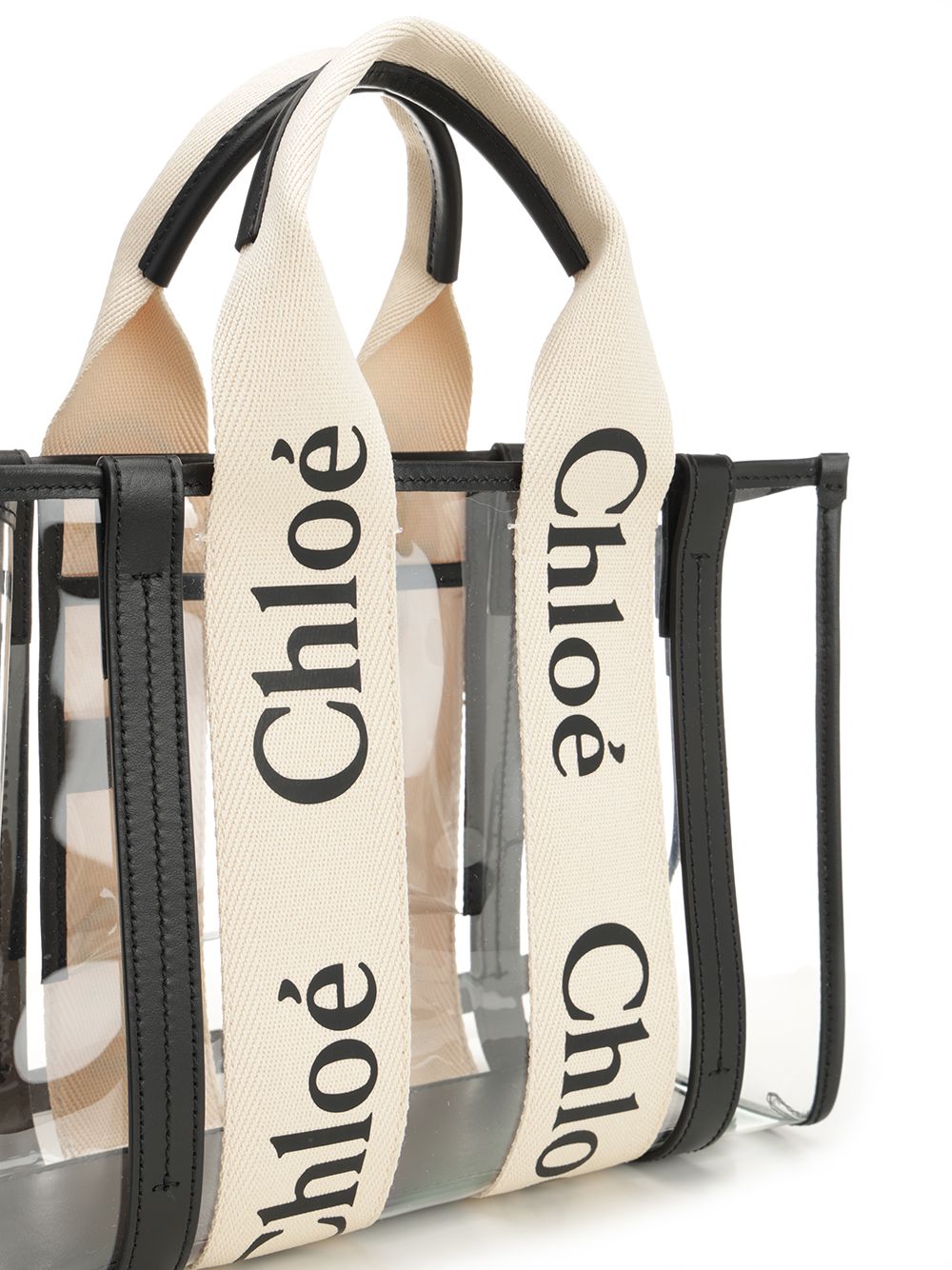 Chloe' Woody Handbags - White | cbe7499af8bc0716cff98c33e48eaaf2afe2f09b