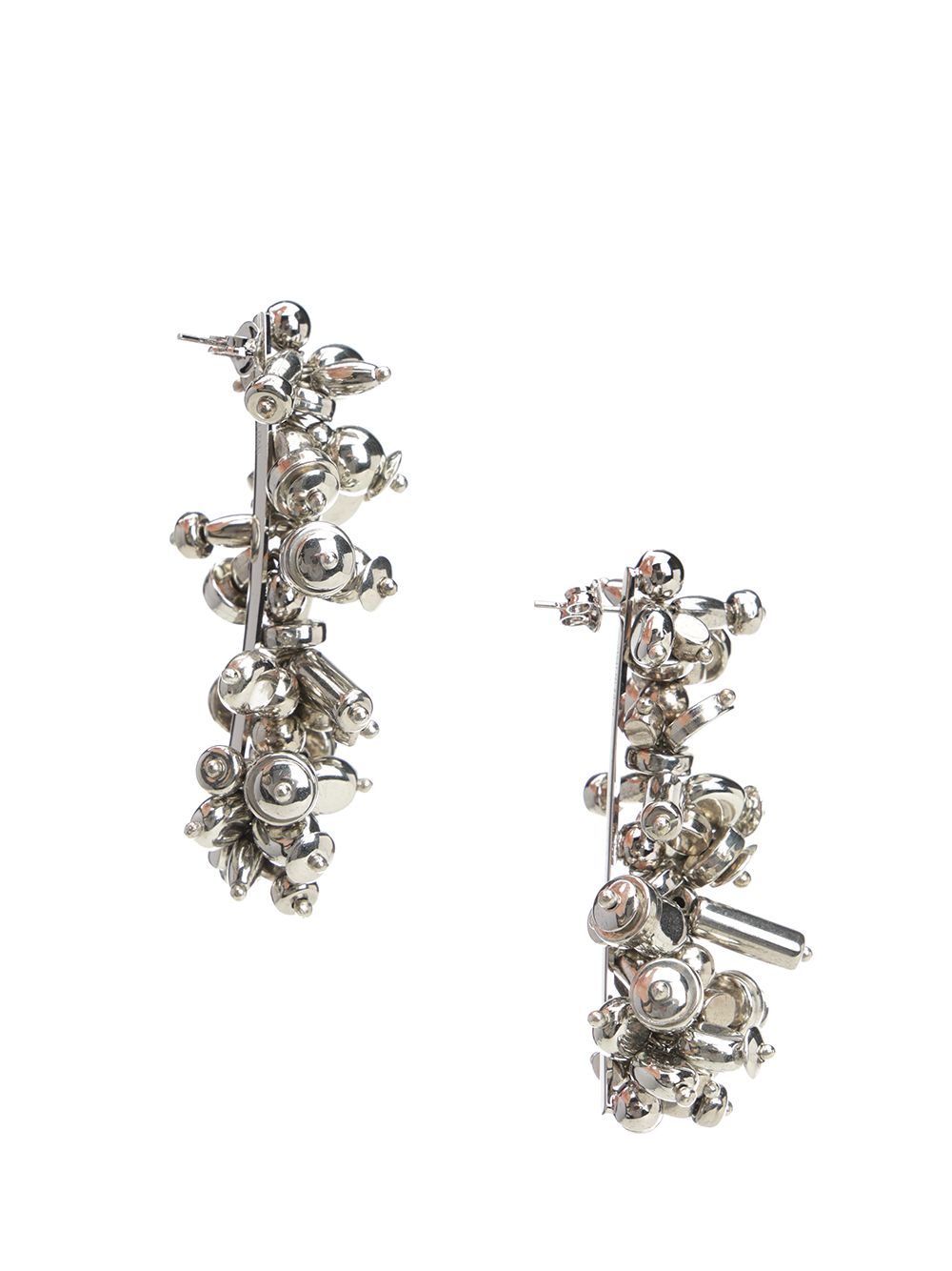 Dries Van Noten Embroidered Earrings Jewelry - Silver | c09be7575fc9480ba74a6cc4ddb792d1ad6f336b