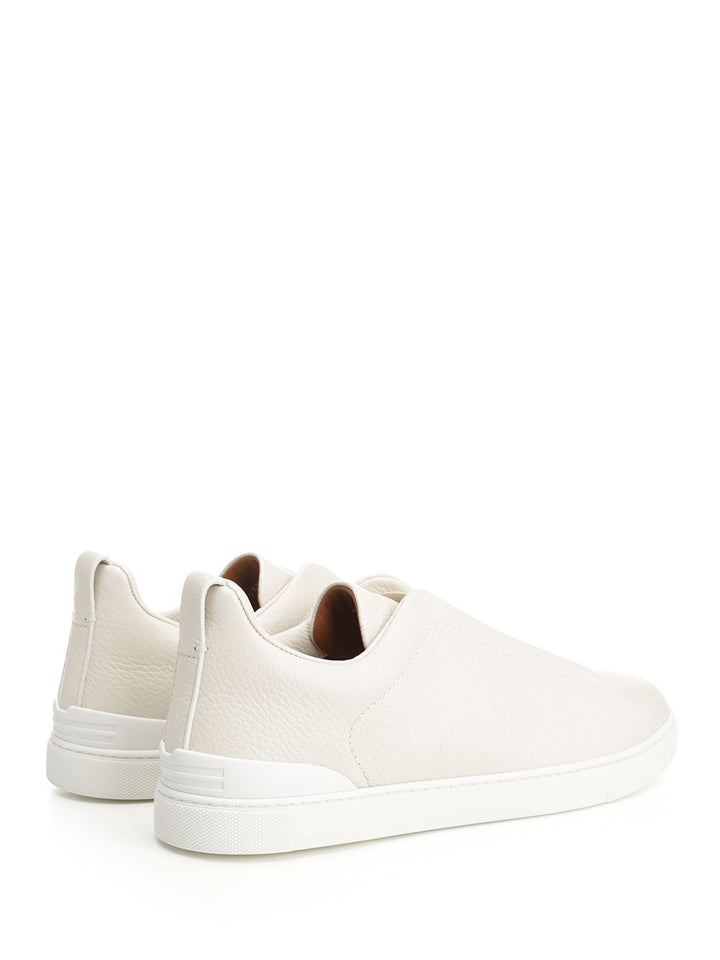 Ermenegildo Zegna Triple Stitch Sneakers - White | 5bfd7ac62e25963e331f83c4e46ee7bbfbed1973