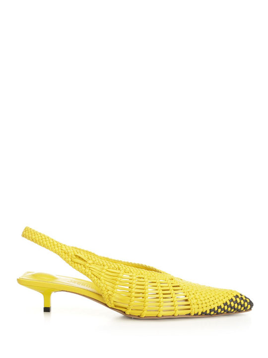 The Cubisto Bananas Pumps Yellow