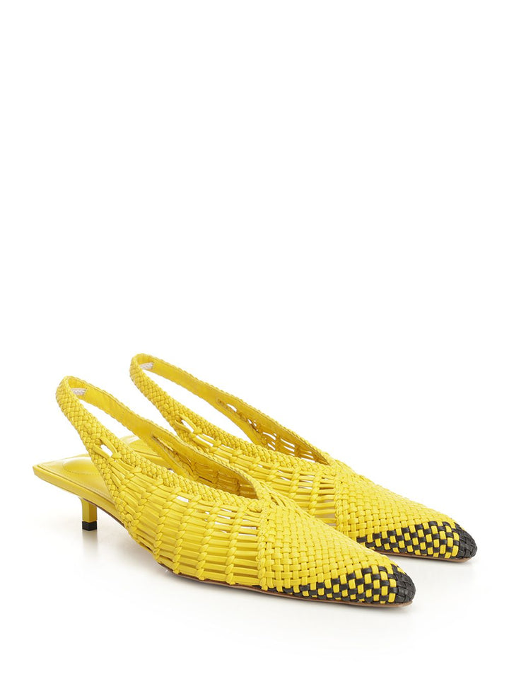 Jacquemus The Cubisto Bananas Pumps - Yellow | 7be1cf5b0fa5e84a983fcdcdc9ea6bf63242e1bb