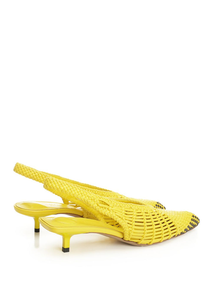 Jacquemus The Cubisto Bananas Pumps - Yellow | a0be2161e104e7c3cc269e9f21d93517f2198b9b