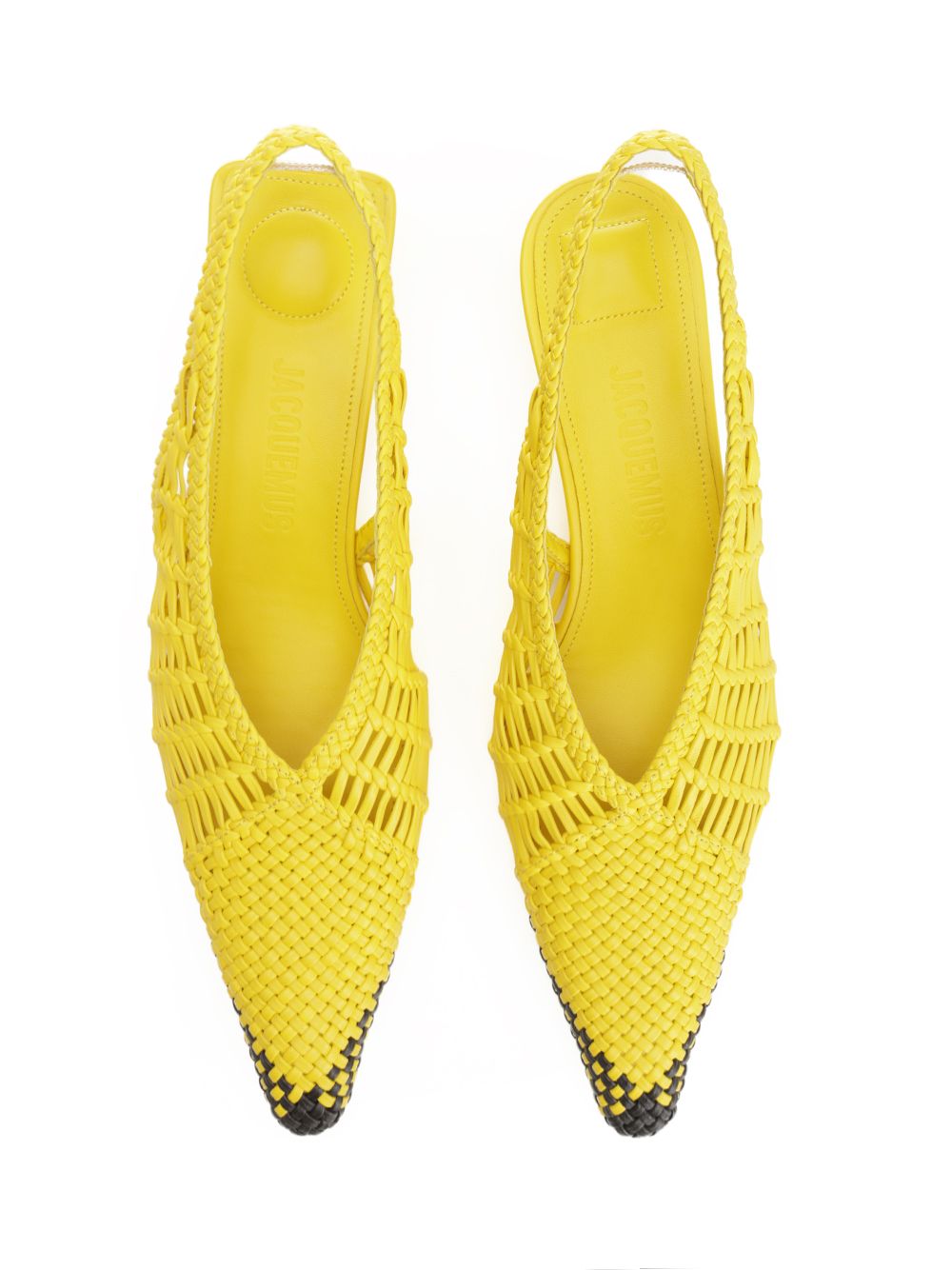 Jacquemus The Cubisto Bananas Pumps - Yellow | ed02162ec10ebf728bcce0fbb7c1d1ba372c3faf