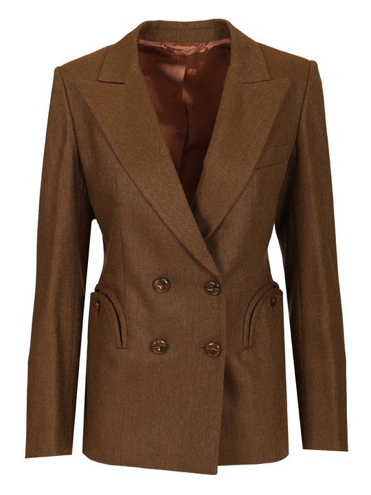 Charmer Blazer Jackets Brown