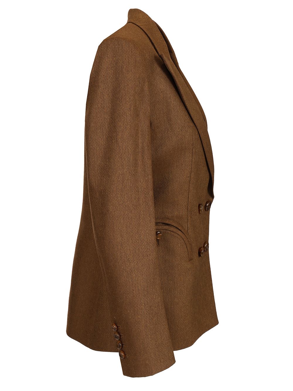 Blazé Milano Charmer Blazer Jackets - Brown | 8edffb9333c38c0b313468894a30b952e7b1fa6a