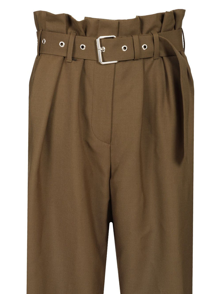 Dries Van Noten Peaches Trousers - Green | 12d7c3b17c67ae7ddddee1a31ca3d43eb99de655