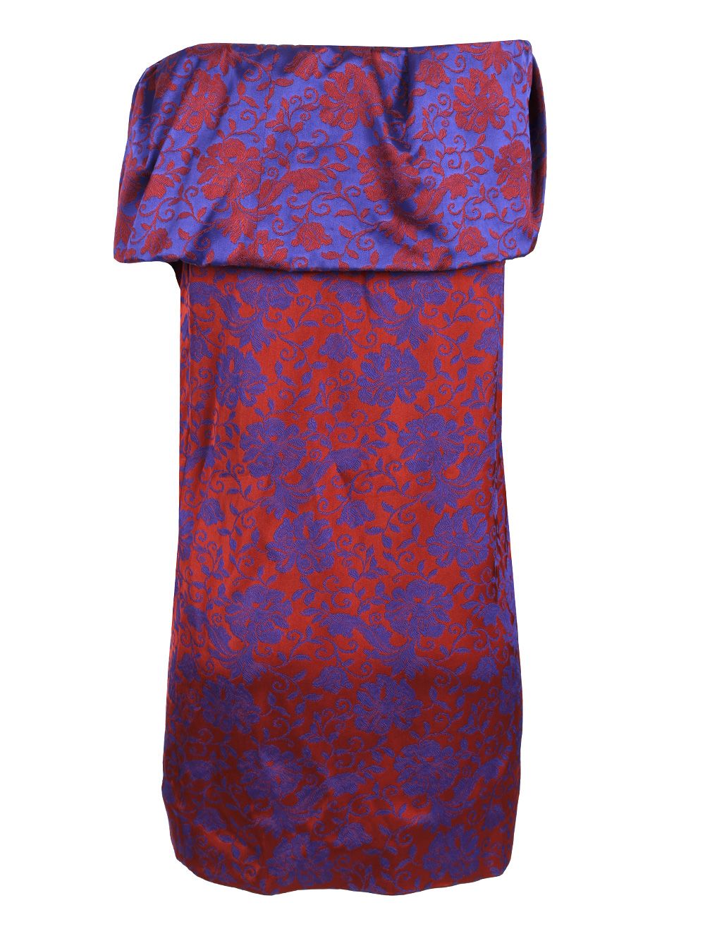 Dries Van Noten Jacquard Peplum Skirt Skirts - Bordeaux | 7f7da0ab03f0cbac3253eacea831de02dd84591e