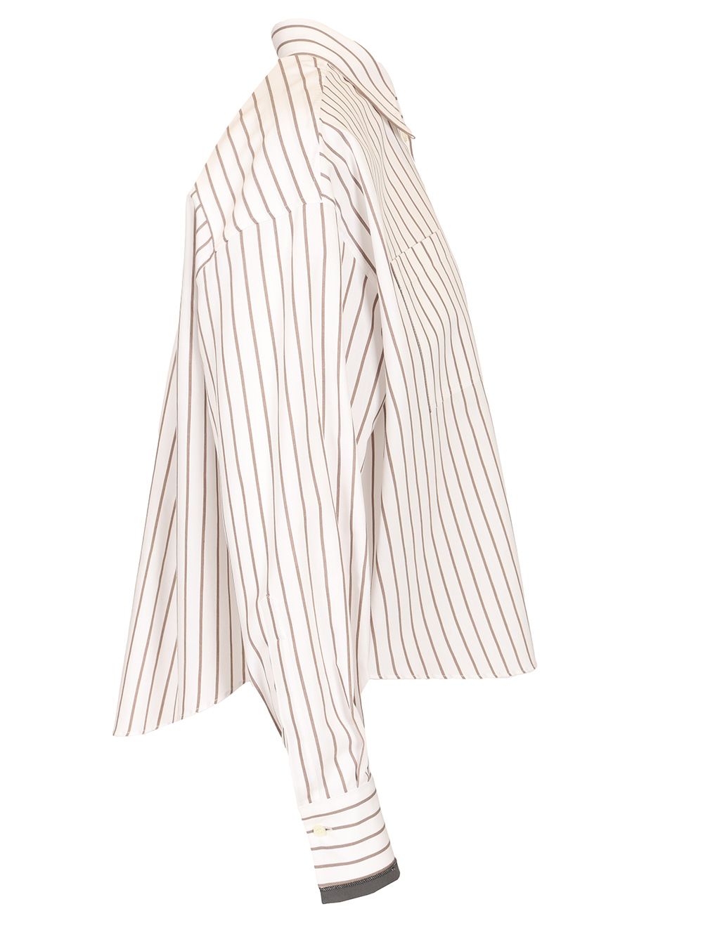 Brunello Cucinelli Striped Cotton Twill Shirt Shirts - Multicolor | e5a3329471702dffd5e79d84b5294fc0f0860516