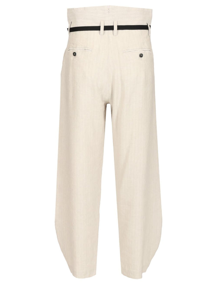 Barena Venezia Candiano Trousers - Silver | 6ee7e1ad74afbb7b2c538cf0f3dc126ec2097435