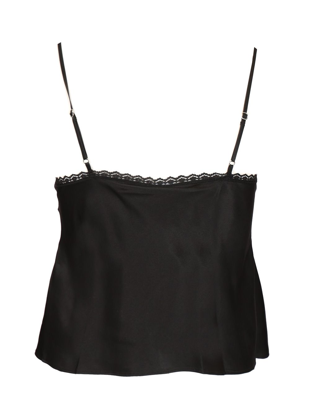 Alexander Wang Silk Charmeuse Camisole Tops - Black | f3ec9c9a2aa2ed81e813b57f15c18b928f78498a
