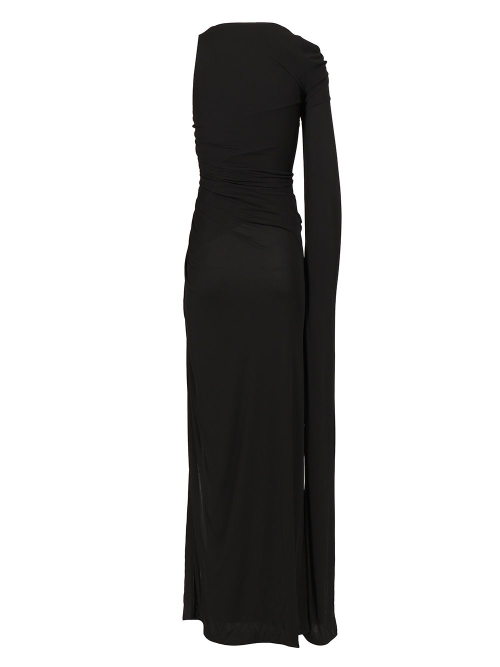 Del Core Draped One Shoulder Long Dress Dresses - Black | 96142f245e73b65723c0821a3449731e473e79a7