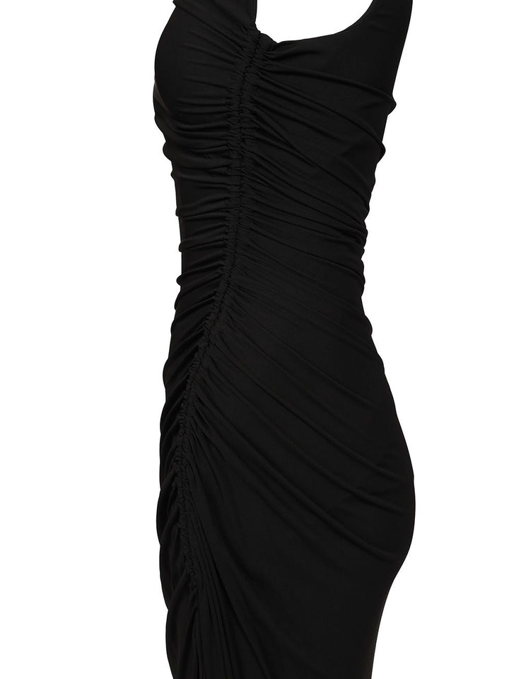 Del Core Draped One Shoulder Long Dress Dresses - Black | a30f10ed26d1f4d56c46058f9801e44f82b5da0b