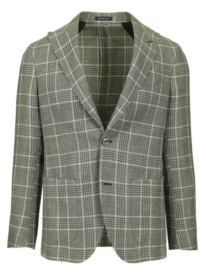 Al Duca D'Aosta Linen And Wool Jacket Jackets - Green | d925f22af2bd7f38cec755ace7989c70551d84ed