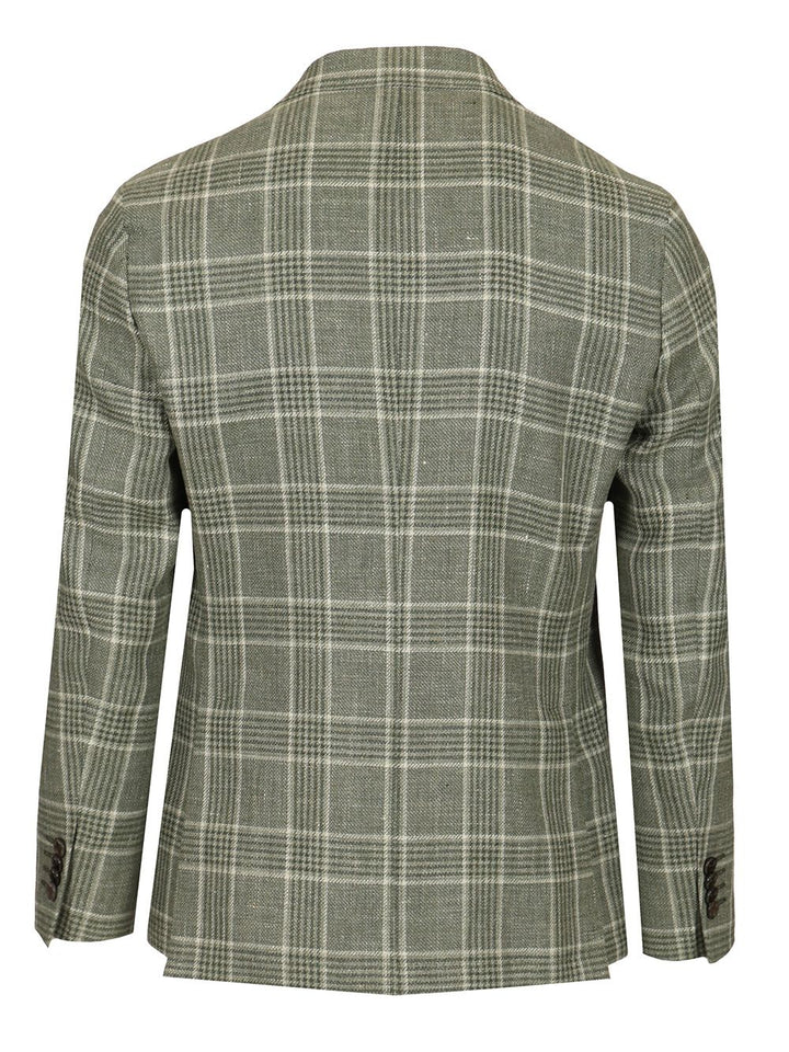 Al Duca D'Aosta Linen And Wool Jacket Jackets - Green | 53c524b5be8219cec8b1760236c2fb5c7c7cc22d