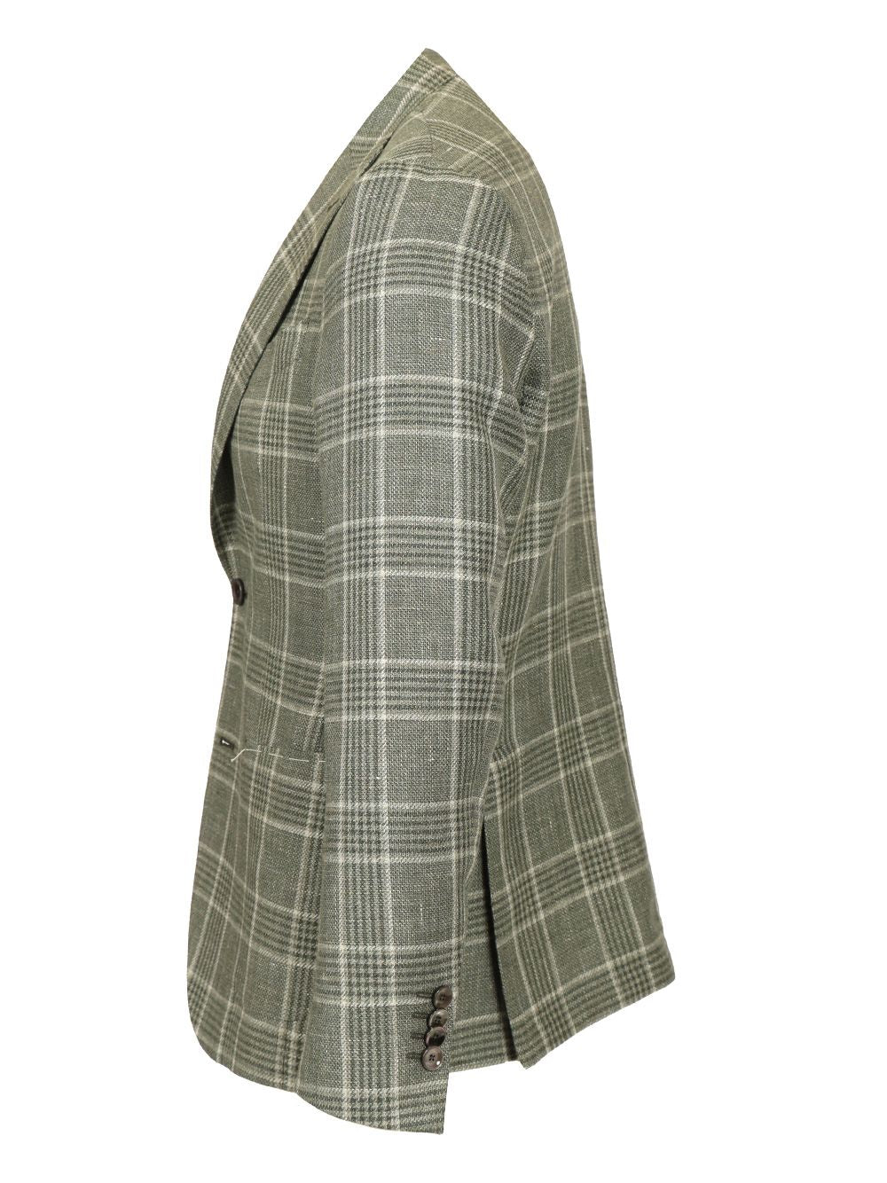 Al Duca D'Aosta Linen And Wool Jacket Jackets - Green | 6a29bfceabf01acd897dce8990e37a63ba3f6139