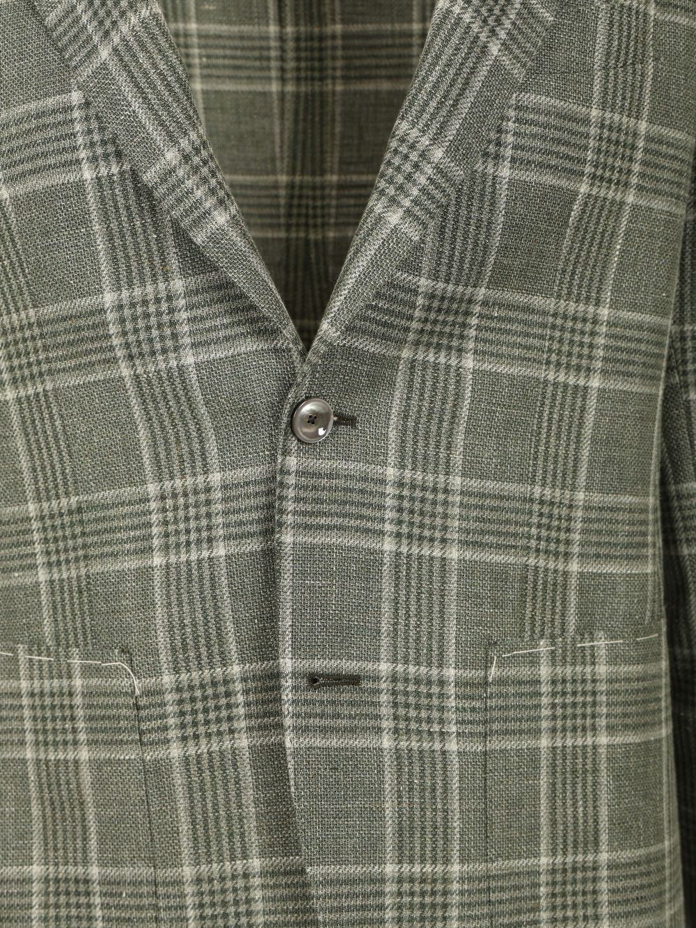 Al Duca D'Aosta Linen And Wool Jacket Jackets - Green | 139096d2a09c8da466ea3f7e5d866a913e165b9d