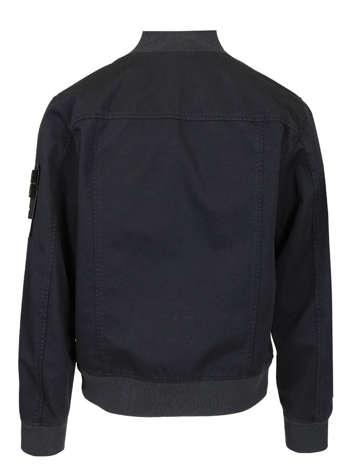 Stone Island Bomber Jacket Jackets - Blue | c771f793c070d268077ec0e26cc4fa37d87a0cc4
