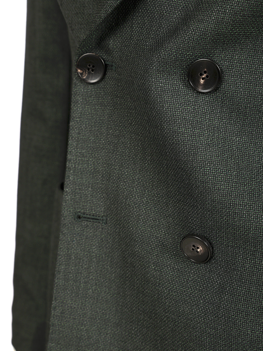 Guarinucci Double-Breasted Wool Blazer Jackets - Green | 0a1872e6520eecff95acde25cebb821755e41fdd