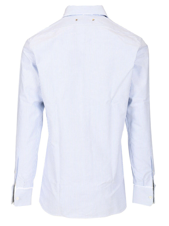 Golden Goose Deluxe Brand Striped Cotton Shirt Shirts - White | 8cc715d981ba21a74319e1cdf7f799be0a03d81e