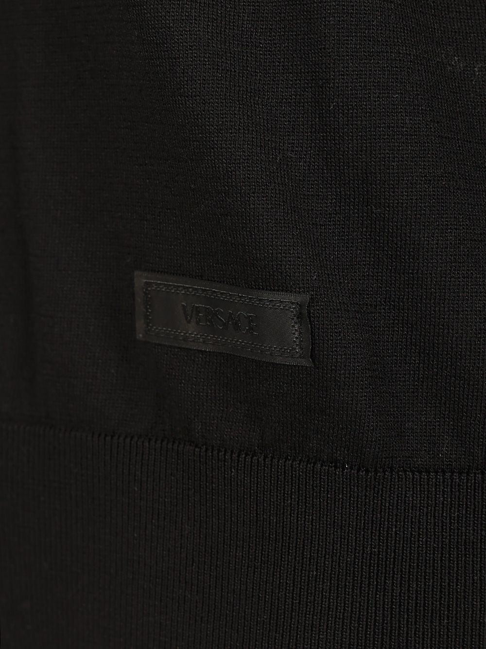 Versace Long-Sleeved Polo shirt - Black | 11ab52bd041a213fd1c350643c8391b5e03ecbab