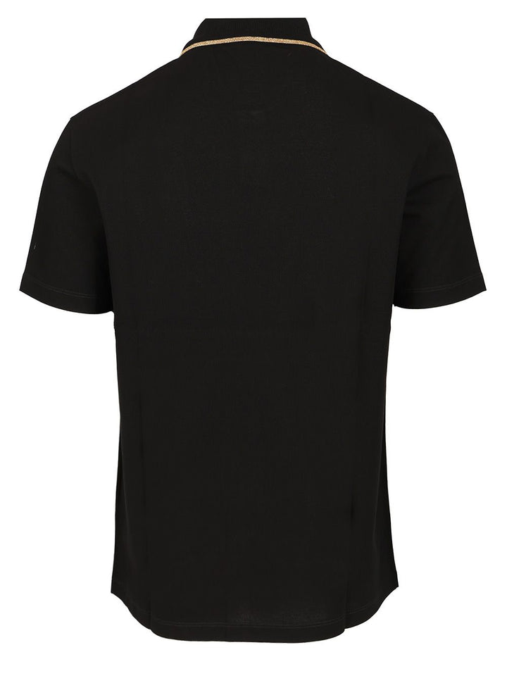 Versace Cotton Polo shirt - Black | 4f4199a87423f3a6f5462bb19687b83b5b8cd76b