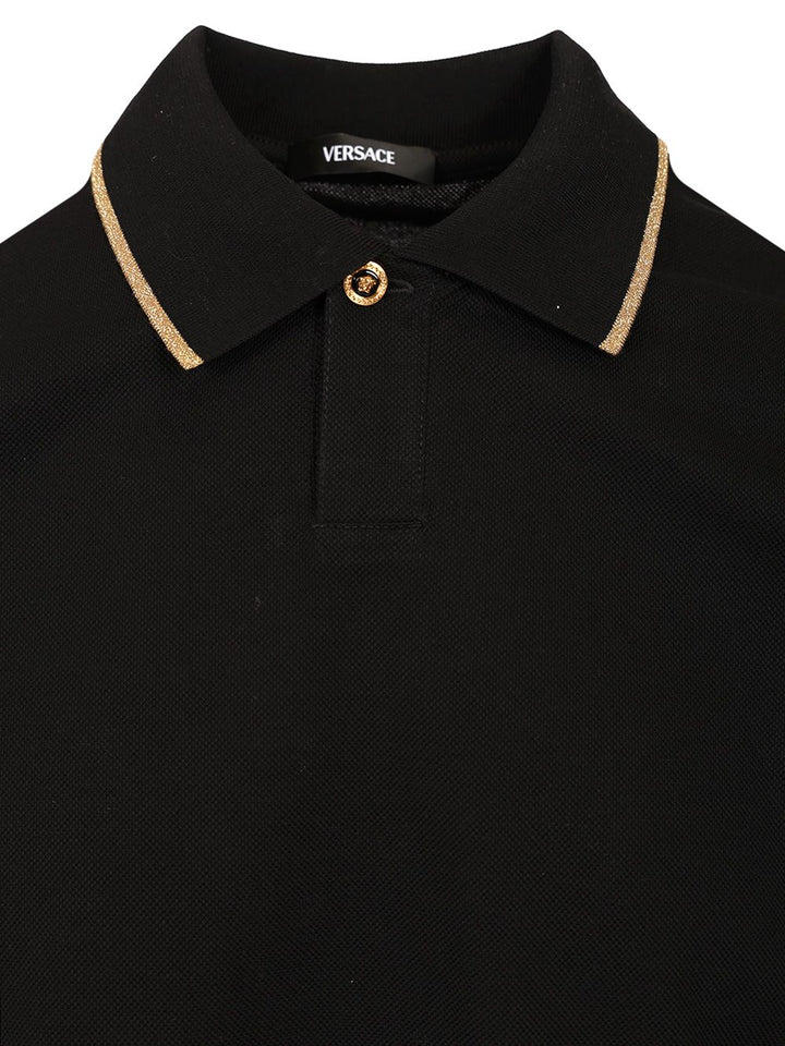 Versace Cotton Polo shirt - Black | 20e81ddeb57d0f0fa0e44c4418b72b5c86ed1c2a