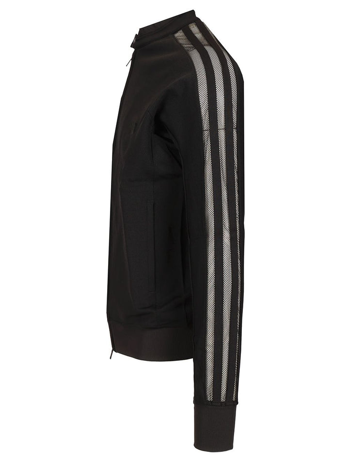 Adidas Y-3 Y-3 3 Stripes Track Top Sweatshirts - Black | a95a6103ecb9f7a9f6f6f028c2e46e6414a968cb