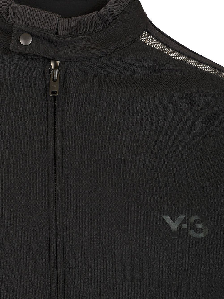 Adidas Y-3 Y-3 3 Stripes Track Top Sweatshirts - Black | e1c373e921fa02c02aa983a7db5008ba2d8c43cb