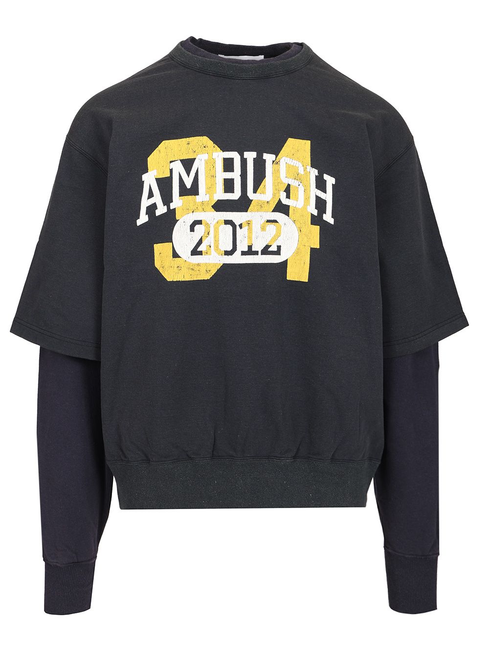 Ambush French Terry Sweatshirt T-Shirt - Blue | e0215b205f144c03ddc583baa455a20932b96208