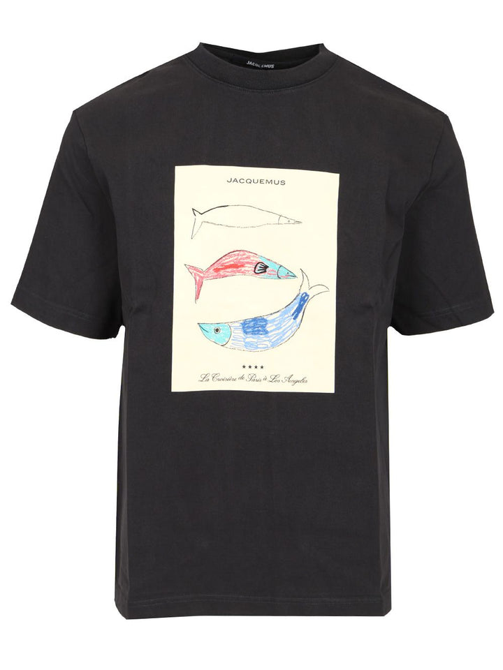 Jacquemus Marino T-Shirt - Blue | 635dcf58548138cb0d2fe5639e97a9a6e93e9d93
