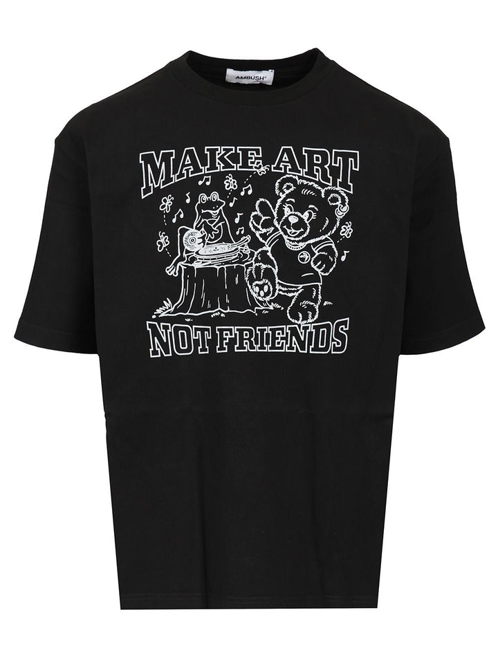 Ambush Make Art T-Shirt - Black | 51690da4a59a2d93c4755f1f21f5b5784860892a