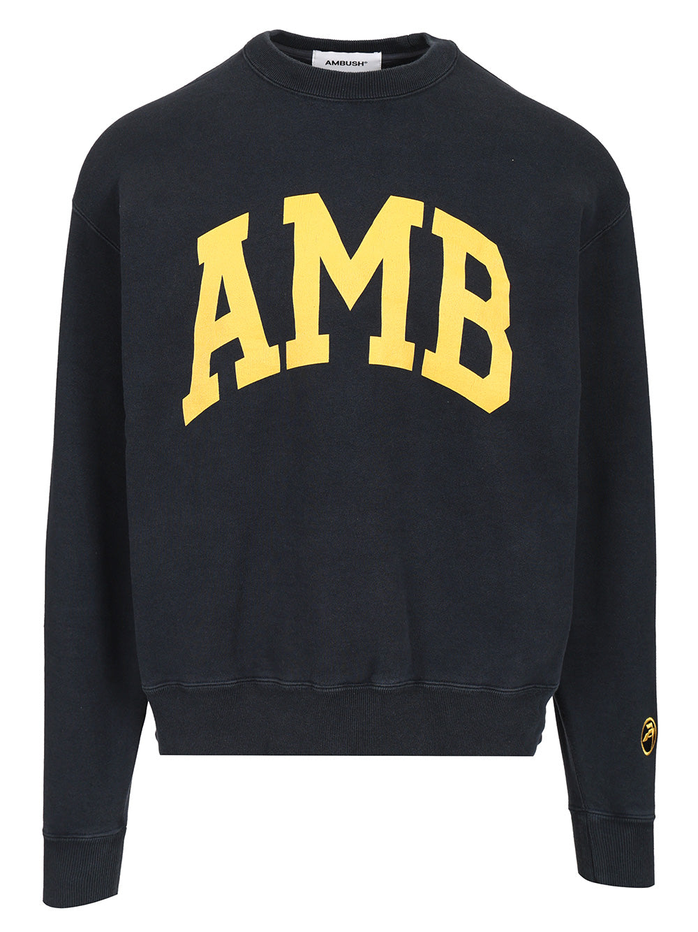 Ambush Crewneck Cotton Sweatshirt Sweatshirts - Blue | 28e2ef0adccad3a12f08eaa3a7a145ba7adfea8f