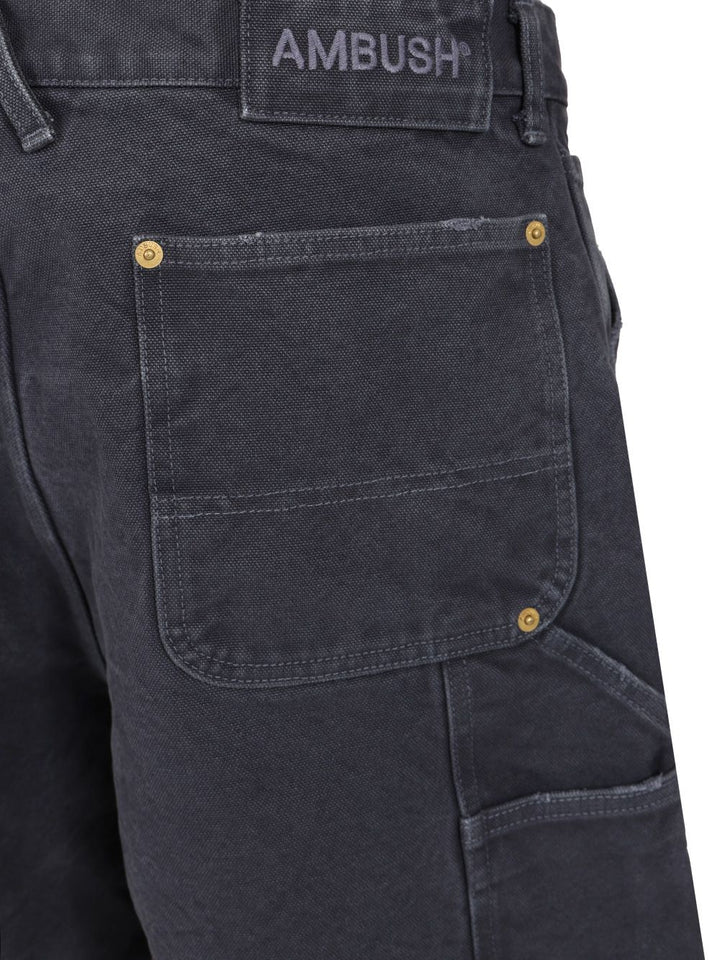 Ambush Carpenter Shorts Trousers - Blue | 79b02fb742fe7b018fba34b0b00ad77b8ec52df3