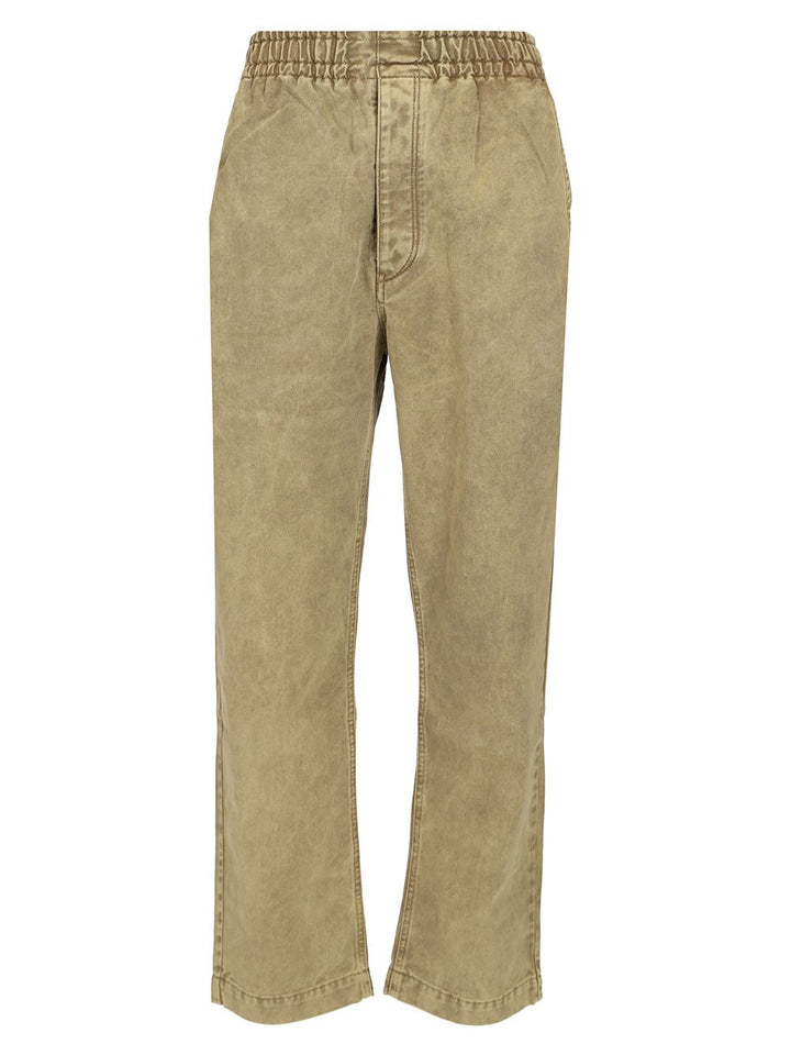Marant Timeo Trousers - Green | 265eae01adbaa9937b8f87ff4def17388fff4a0e