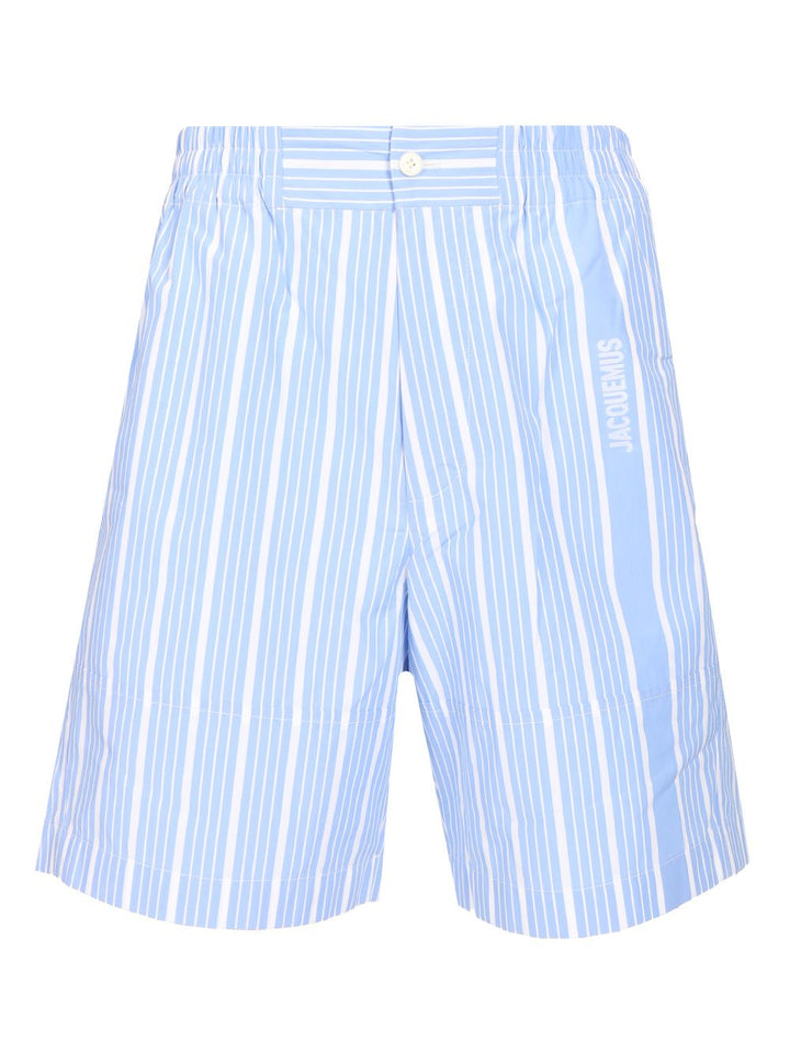 Jacquemus Le Short Aloe Trousers - Light blue | 472cd9e24c9bec50a775bd3cd3ca99d257bc03c4