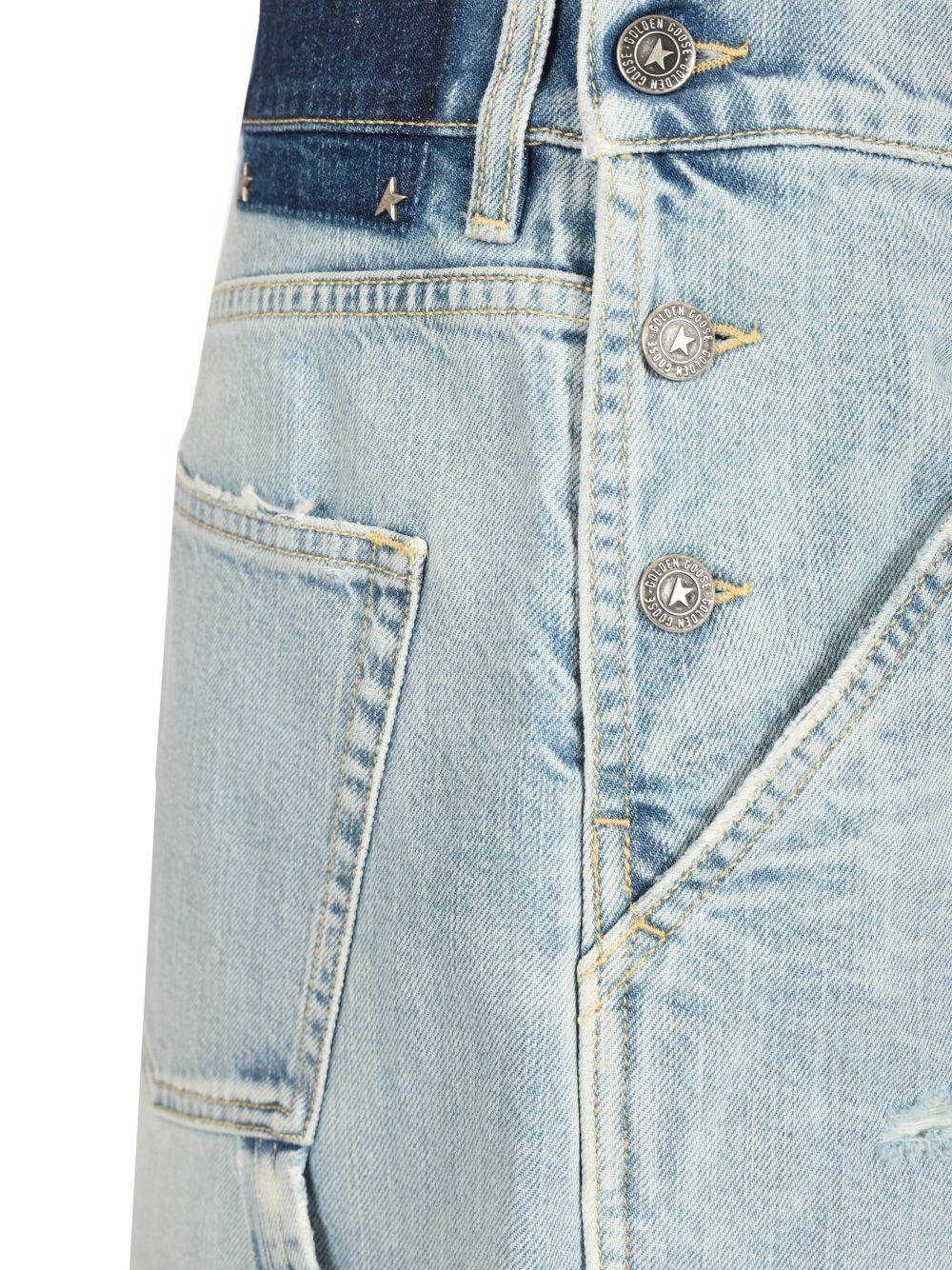 Golden Goose Deluxe Brand Mike Trousers - Blue | 18ad68fa96f3fa4b0ccee6dd422bad5697541393