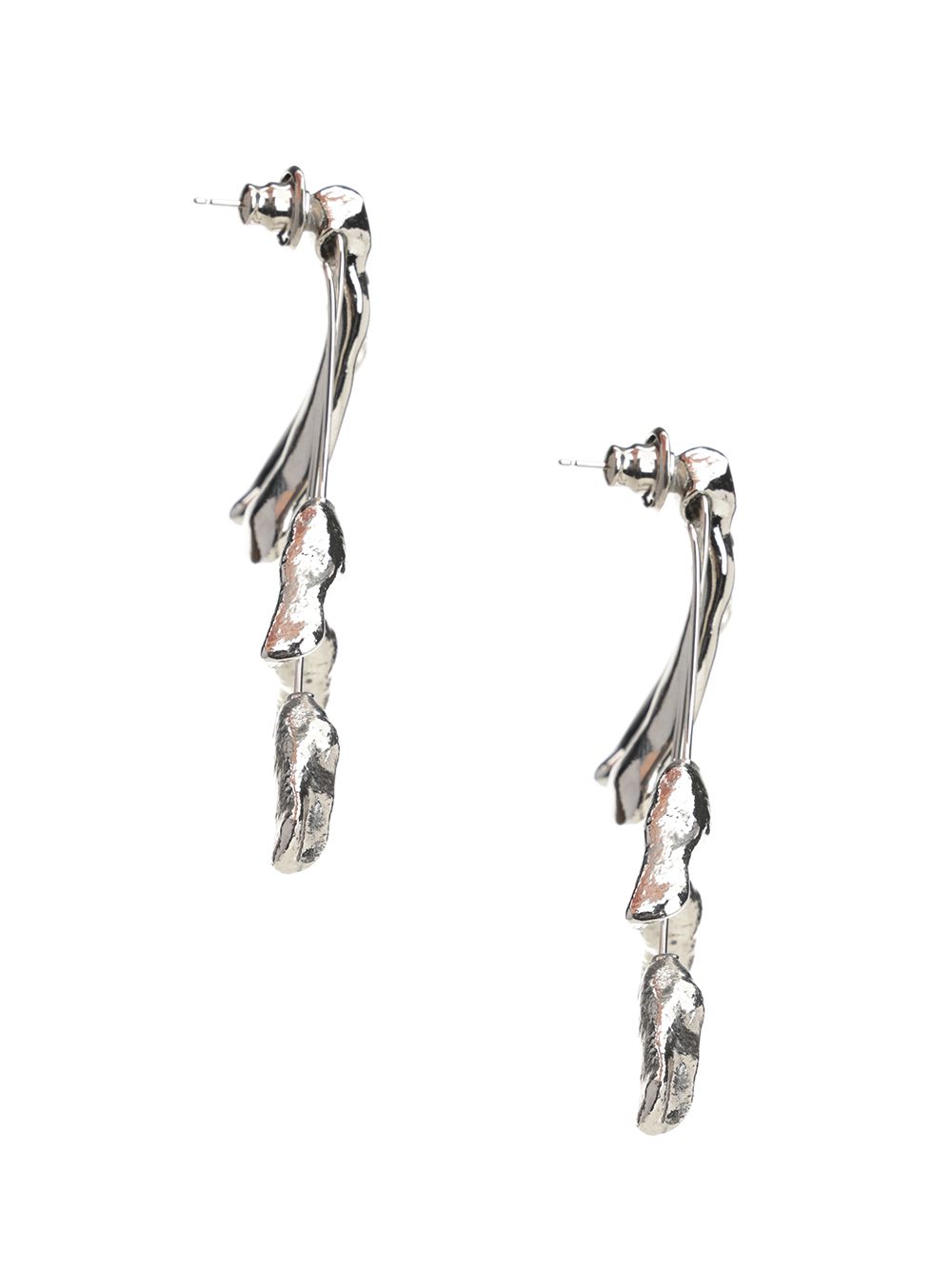 Dries Van Noten Leaf Earrings Jewelry - Silver | 83b956b9a383e1009a133e46d6370777d4f03827