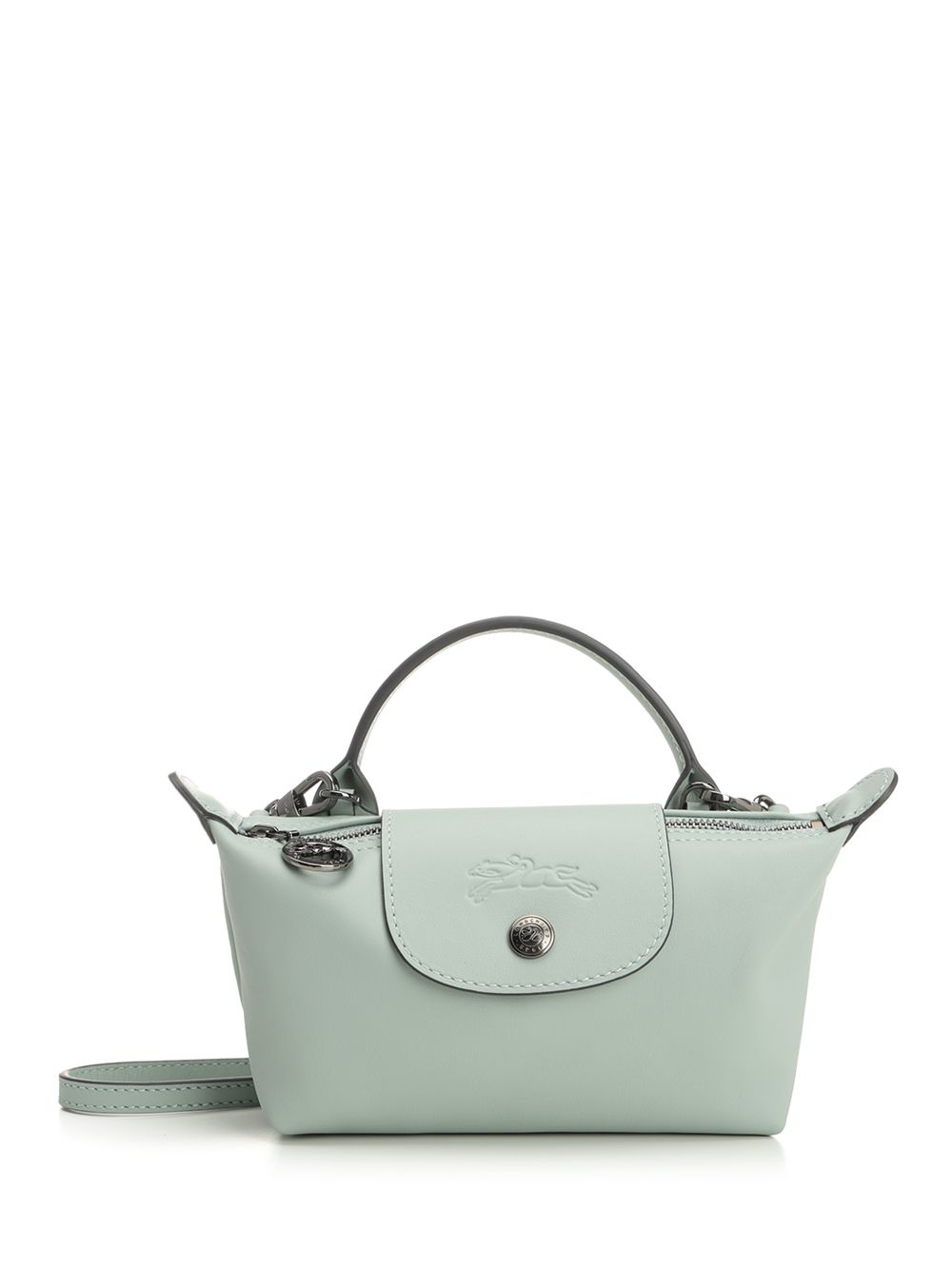 Longchamp Paris Le Pliage Xtra Mini Cross Body Bag Handbags - Light blue | f60d25480a119e4c316012b23f7cc20db35fdea7