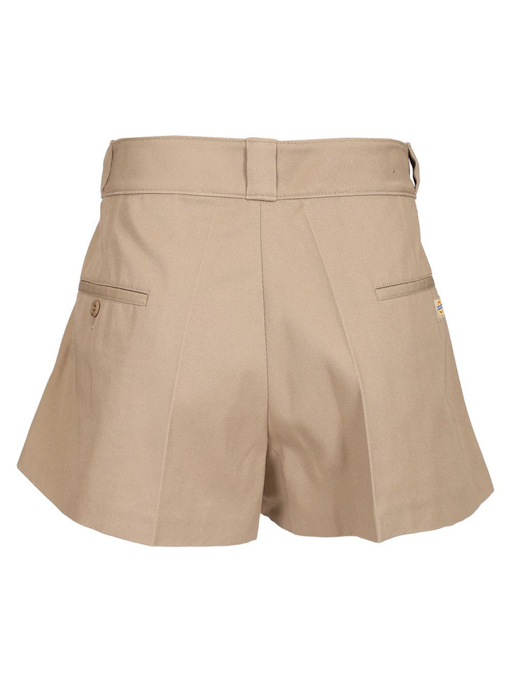 Alexander Wang Cotton Shorts Trousers - Green | 9a8fcd9aee23d0f9b1b21e80a0091fa00823693c