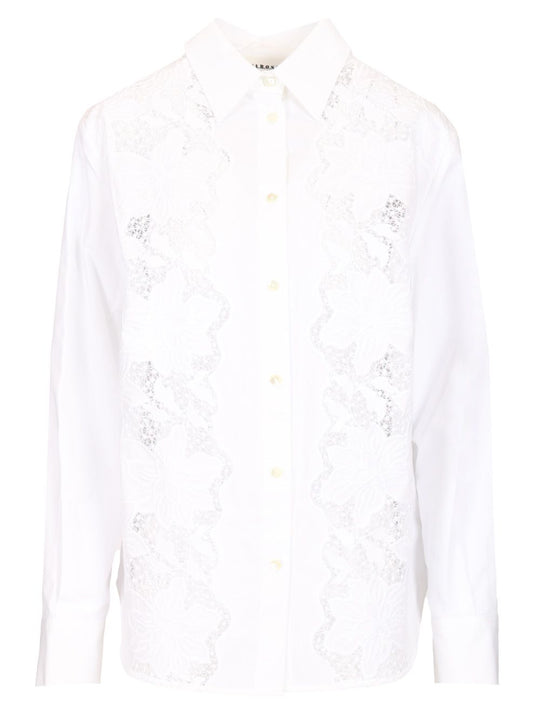 Shirt With Embroidery Shirts White