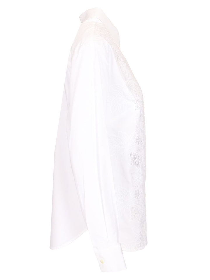 P.A.R.O.S.H. Shirt With Embroidery Shirts - White | 0a5a576c42e8054f27ca81cccd9311348b645e1b