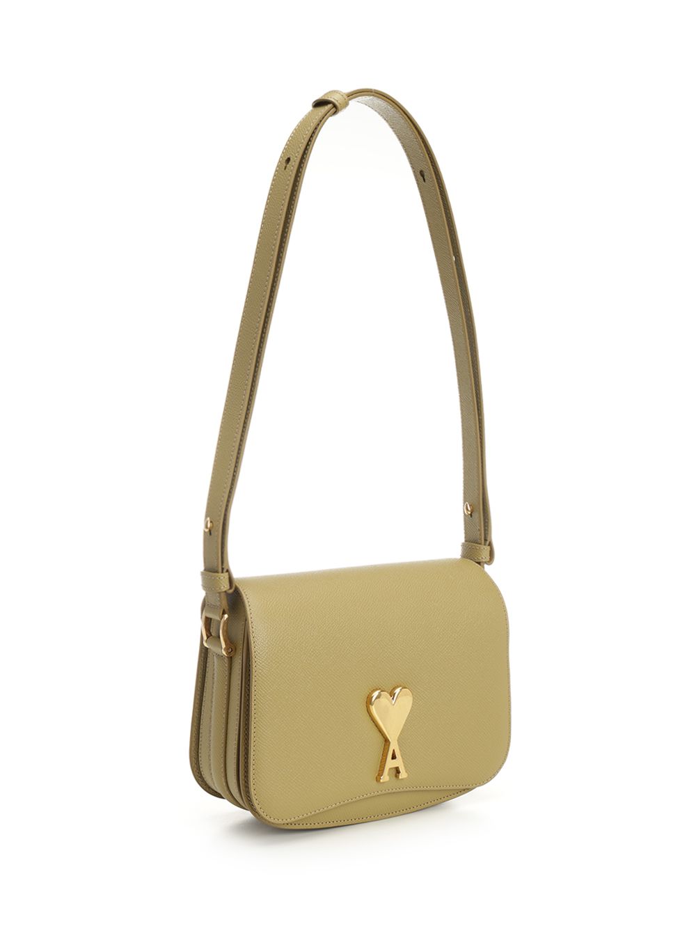 Ami Paris Paris Crossbody Bags - Beige | 1b84e1c315bca7d8d9cfda2e613c5439d7c84bb9