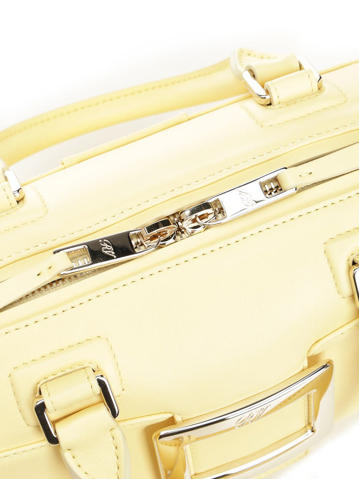 Roger Vivier Belle Vivier Handbags - Yellow | c324f64759a8c9d15b12a5846272d1471db7bfe1