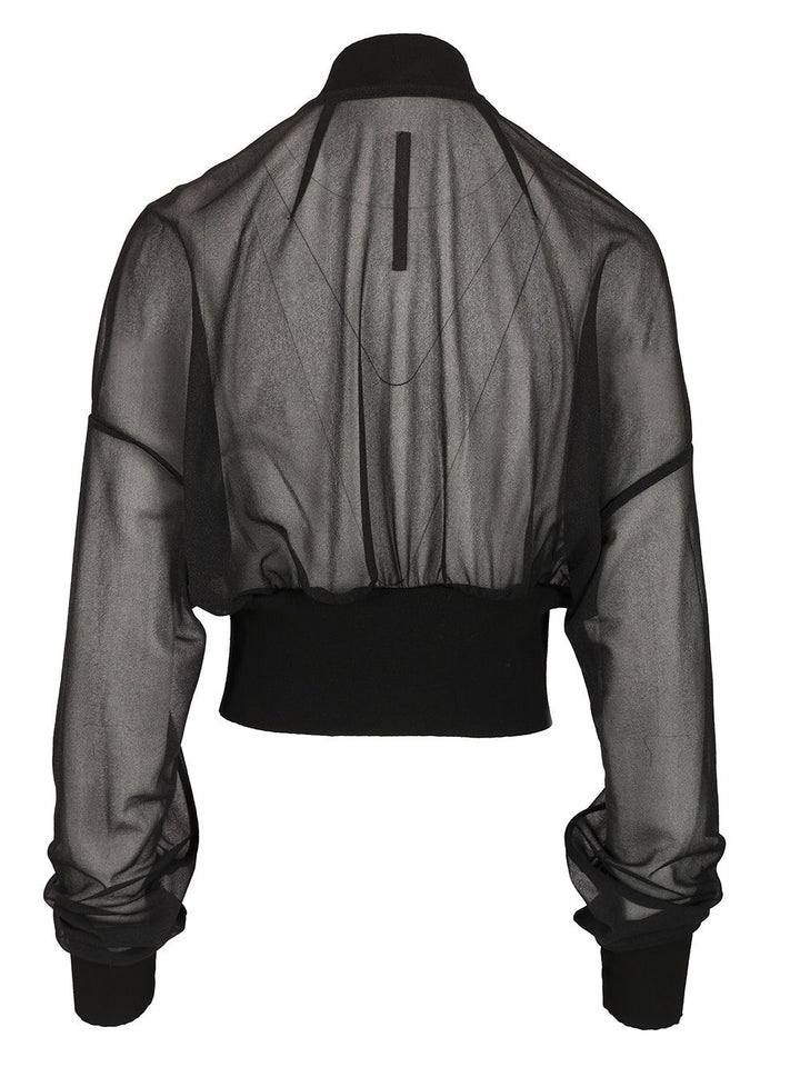 Rick Owens Lilies Flight Jacket Jackets - Black | 87537f82a07f139581fa6f5702b8bcc89debb10e