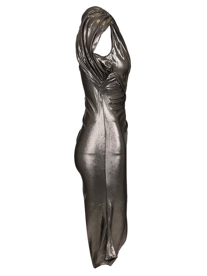 Rick Owens Lilies Amira Dresses - Silver | 43ea21c52d9d4839f88c43d7b42936d1a4f208d8