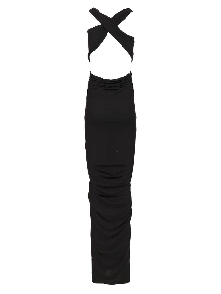 Rick Owens Lilies Poppy Dresses - Black | 21e1a6bd5034878bf49ca6aac0619f761292eec5