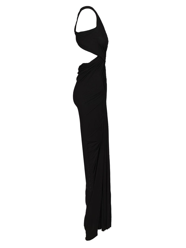 Rick Owens Lilies Poppy Dresses - Black | 745ad04bf7d0c7e8bc3052a0487b92ccf516e059