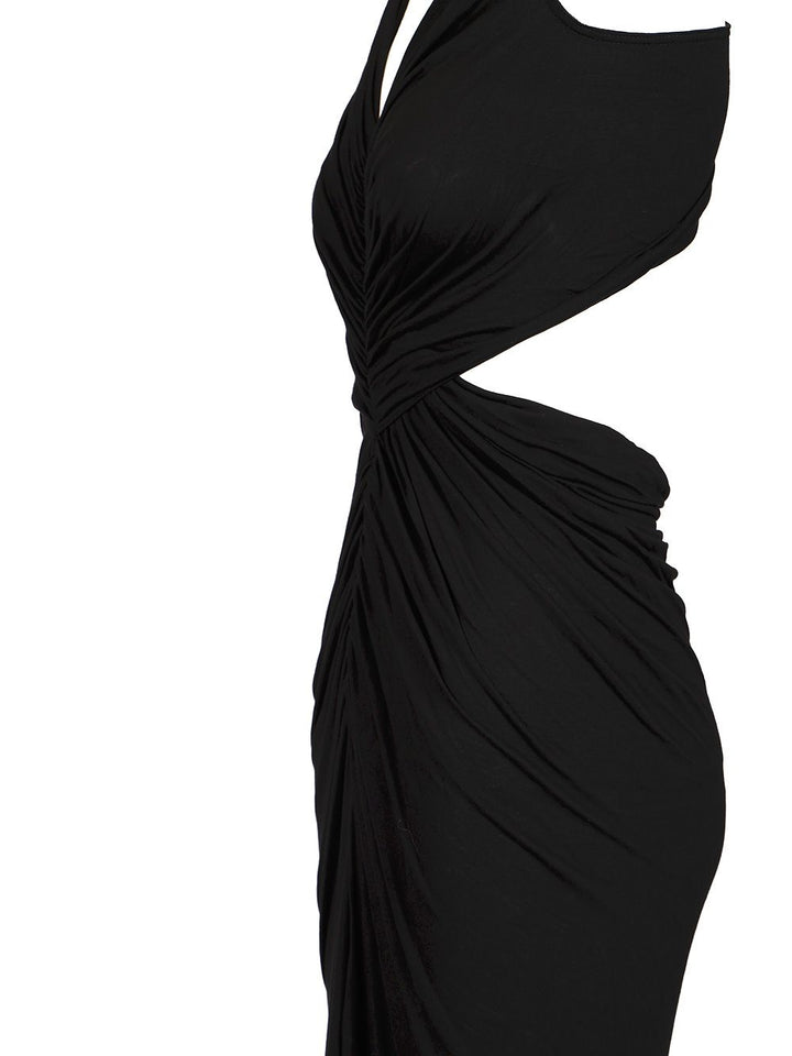 Rick Owens Lilies Poppy Dresses - Black | 998edb98168824f26c34ab247114a22e6bb45157
