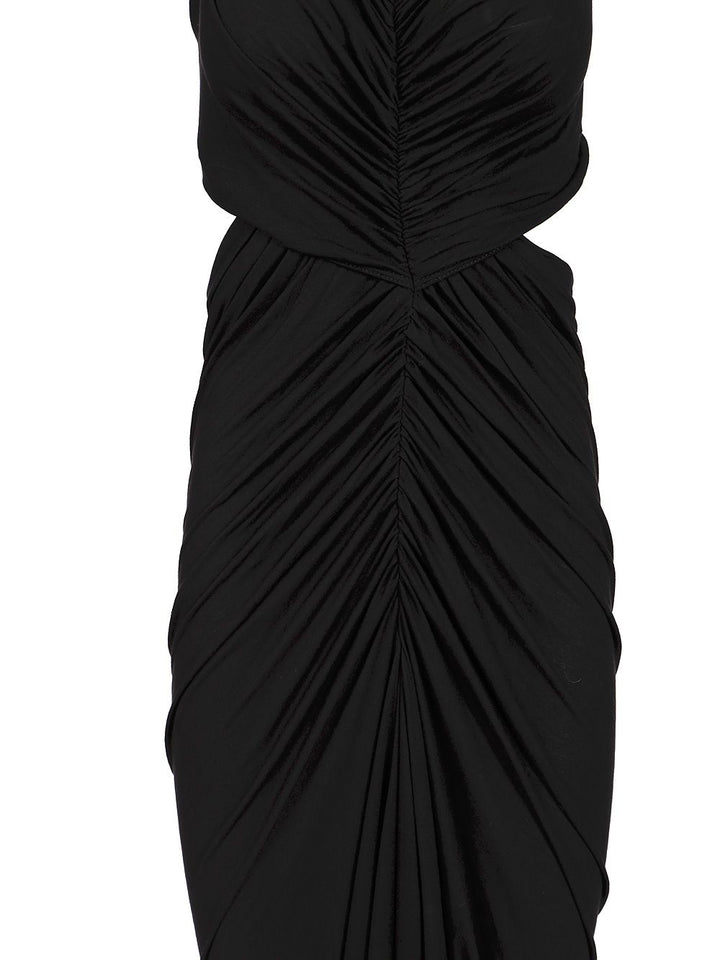 Rick Owens Lilies Poppy Dresses - Black | 8d273e7f90bd79382c9b3c40f74a04fc3fe8b675